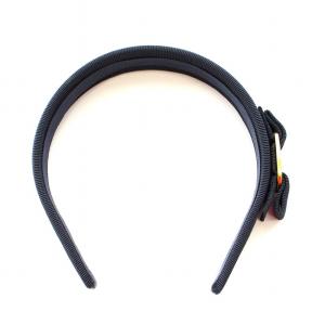 Salvatore Ferragamo カチューシャ ヴァラ リボン ヘアアクセサリー 紺 ネイビー
