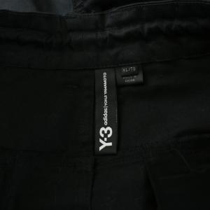 Y-3 ヨウジヤマモト GABARDINE CARGO PANTS XL ブラック