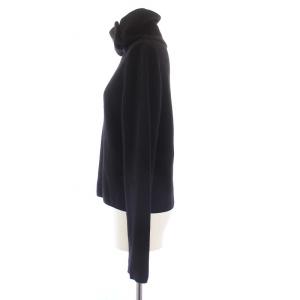 CHANEL 01A ハイネックニット セーター ココボタン カシミヤ 42