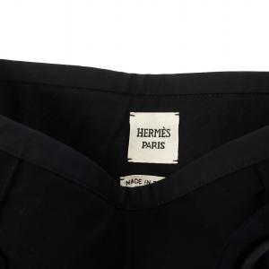 HERMES 23SS ショートパンツ 38 黒 3E0407DP