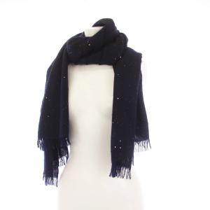 BRUNELLO CUCINELLI ストール カシミヤ シルク ネイビー