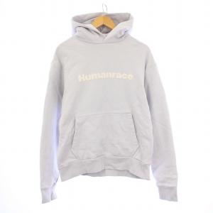 adidas Originals Humanrace スウェット セットアップ プルオーバーパーカー ジョガーパンツ M 水色 HS4814