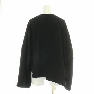 ENFOLD 23SS CAPE LIKE JACKET 38 ブラック