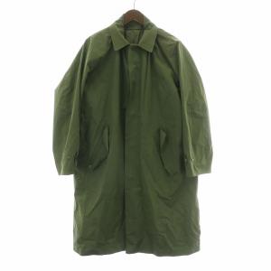 ステンカラーコート アウター ロング丈 XS カーキ DUI3751 /BB