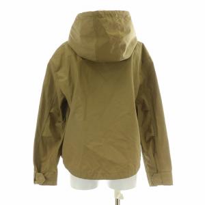 Theory マウンテンパーカー アウター フード ショート丈 S 茶 ブラウン