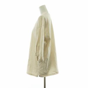 nest Robe カットソー プルオーバー 半袖 麻 リネン混 F アイボリー 01232-1045