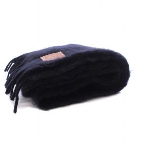 LOEWE マフラー アナグラム モヘヤ ブラック