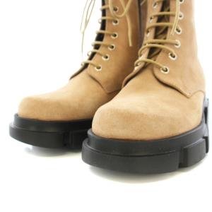 PELLICO SUNNY レースアップブーツ ショートブーツ スエード 牛革 36 ベージュ 386481 /TK