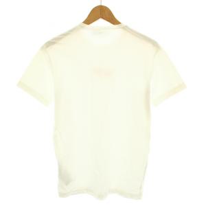 DSQUARED2 テープド2Tシャツ Taped2 T-Shirt カットソー ロゴT 半袖 XS 白 ホワイト 黒 ブラック
