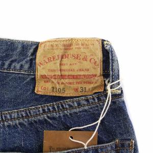 WAREHOUSE 1105 2ND-HAND USED WASH デニムパンツ W31 インディゴ