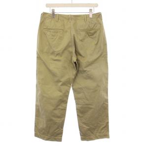 WAREHOUSE WAREHOUSE チノパン パンツ ワイド ボタンフライ 33 カーキ /KH