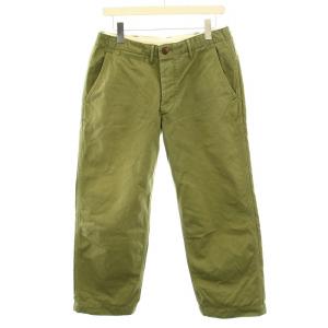 美品ウェアハウス コットン パンツ 1991 オリーブ 30 WAREHOUSE