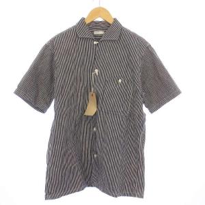 DUCK DIGGER S/S OPEN COLLAR SHIRTS オープンカラーシャツ 半袖 ストライプ