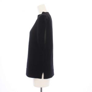 MARGARET HOWELL 23SS ノースリーブニット セーター カシミヤ混 2 ブラック 578-3261003 /KH