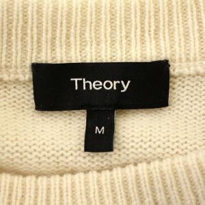 Theory カシミヤ ニット 01-8301731-150-904 長袖 セーター M アイボリー