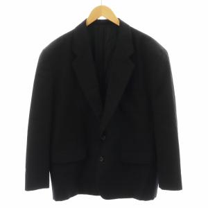 AD2019 19AW ポリ縮絨ジップアップブルゾン L ブラック PC-J023