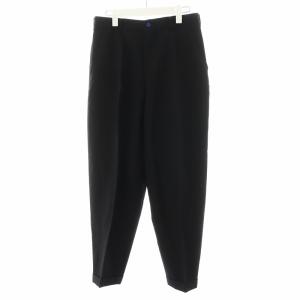 80s AD1988 パンツ スラックス ウール M 黒 ブラック PP-05056M /AN35