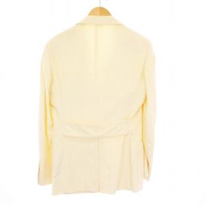 GUCCI テーラードジャケット コーデュロイ シルク混 44R アイボリー 131828 /KH