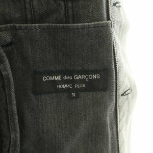 COMME des GARCONS HOMME PLUS Gジャン ジージャン デニムジャケット アウター M グレー