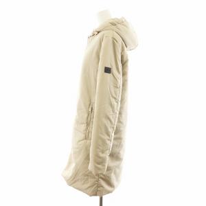 BALLY 中綿コート ロング丈 フード アウター 40 ベージュ /AN42