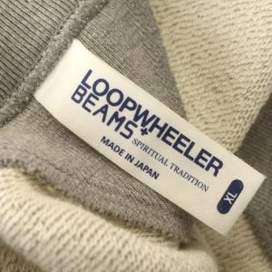 LOOPWHEELER BEAMS＋ ビームス コラボ スウェット トレーナー 長袖 XL グレー