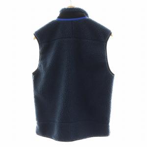 Patagonia クラシック レトロ ベスト CLASSIC RETRO-X VEST フリースベスト M 紺 ネイビー 23048