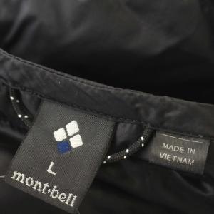 mont-bell スペリオダウン ラウンドネックジャケット 1101503 インナーダウン ジャケット ノーカラー L 黒 ブラック