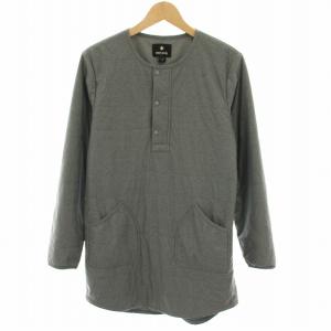 プルオーバージャケット 中綿ジャケット アウター 長袖 M グレー /YT