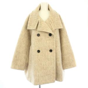 エメル リファインズ EMMEL REFINES EM ダブルボタン シャギー コート アウター ベージュ