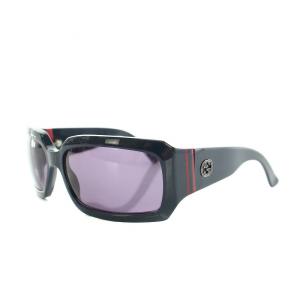 GUCCI サングラス 眼鏡 スクエア セルフレーム GGマーク 5916 110 紺 ネイビー 紫 パープル GG2593/S