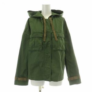 WASHED TWILL CROPPED ANORAK WW ウォッシュドツイルクロップドアノラックWW