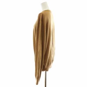 Berluti ニット カットソー 長袖 ウール 絹 シルク M 茶 ブラウン /AN40