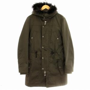 モッズコート 4MP50-369-08 中綿ライナー付き ミリタリー コート フード ファー 3 カーキ