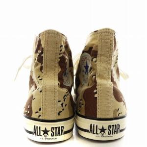 CONVERSE オールスター カモ ハイ ALL STAR US CAMO H スニーカー シューズ 26.0cm ベージュ 茶 ブラウン