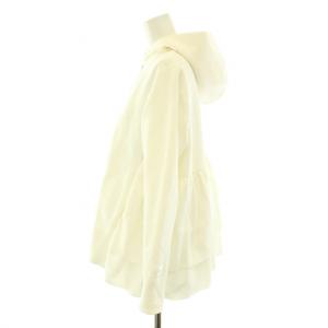 yori バックダブルフレアジップパーカー アウター F 白 ホワイト YR2015-003SP-3 /YT