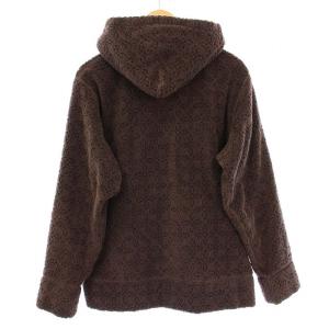 MACKINTOSH LONDON ジップアップパーカー パイル地 長袖 L ブラウン G1P45-716-56 /KH