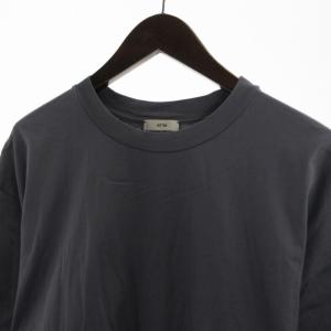 ATON Tシャツ カットソー クルーネック 半袖 04 青 ブルー KKAGSM6972 /RO