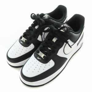 NIKE Air Force 1 Low 07 Black White US7.5