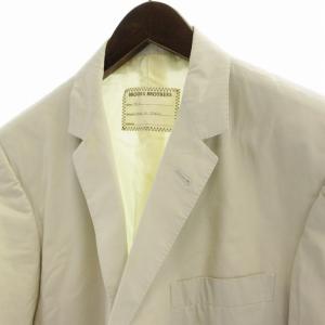 Brooks Brothers テーラードジャケット 背抜き サイドベンツ 3B シングル 3 白 ホワイト 30551-91