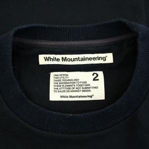 White Mountaineering フォーリンリーブズプリンテッドスウェットシャツ FALLEN LEAVES PRINTED SWEATSHIRT