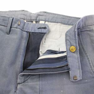 DIESEL チノパン デニム スリム スキニー ペイント加工 ヴィンテージ加工 30 水色 /DK