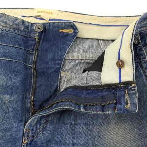 DIESEL PAINS デニムパンツ ジーンズ ダメージ加工 ヴィンテージ加工 30 インディゴブルー /DK