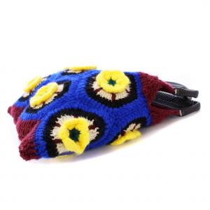 MARNI フラワーカフェ クロシェ ハンドバッグ トートバッグ マルチカラー