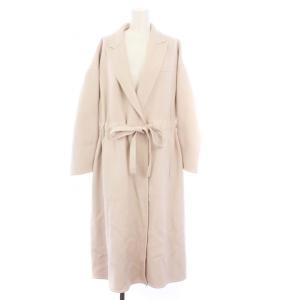 ジロンラムメルトン チェスターコート 36 ピンク 4010200048