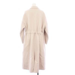 ebure ジロンラムメルトン チェスターコート 36 ピンク 4010200048