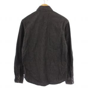 BLUE BLUE JAPAN デニムシャツ ウエスタンシャツ 長袖 1 グレー /BM