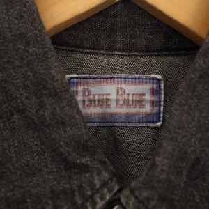 BLUE BLUE JAPAN デニムシャツ ウエスタンシャツ 長袖 1 グレー /BM