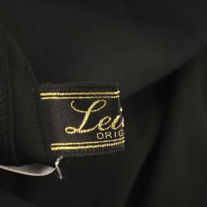 Leilian ロング ベスト ジレ 563818 ノースリーブ 11号 黒 ブラック /G