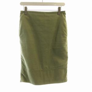 タイトスカート ひざ丈 カーキ S MB164-6701 /RO