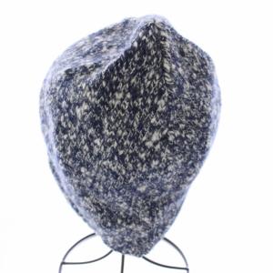 MONCLER ニット帽 ワッチキャップ 帽子 ウール ネイビー A20910038700 /TK